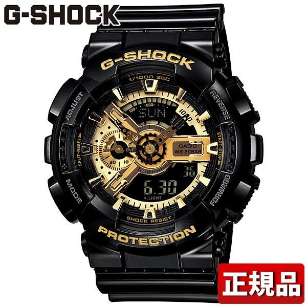 G Shock Gショック ジーショック 人気 Black Gold Series Ga 110gb 1ajf 黒 金 G Shock Gショック メンズ アナログ アナデジ 腕時計 Big Case 国内正規品 腕時計 メンズ アクセの加藤時計店 通販 Paypayモール