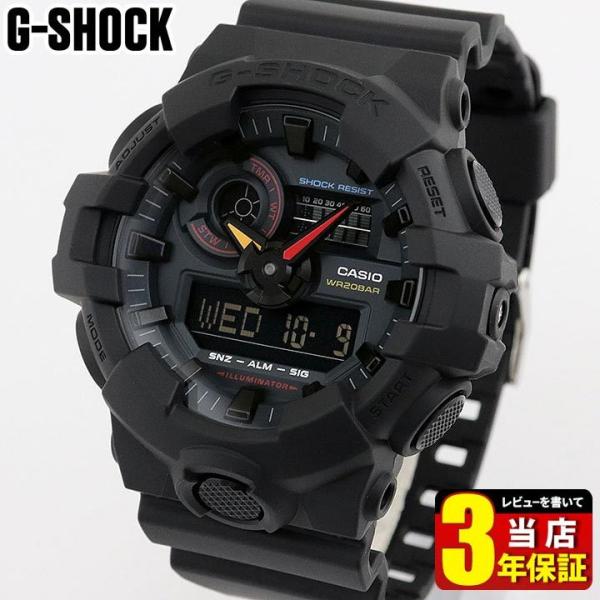 G-SHOCK Gショック CASIO カシオ アナデジ Black × Neon メンズ 腕時計