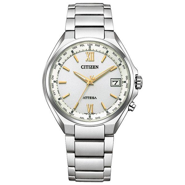 CITIZEN アテッサ CB1120-50C 文字板で目を引くローマ数字の 