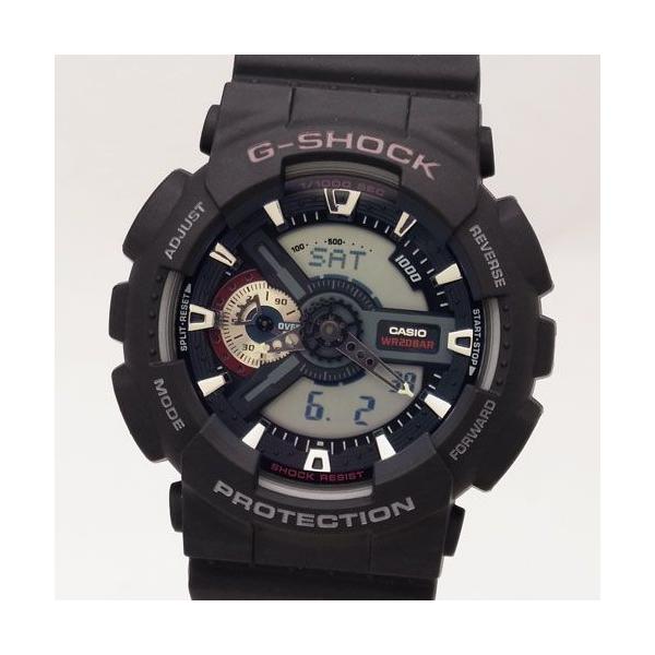 G-SHOCK カシオ G-SHOCK GA-110-1AJF 耐衝撃構造（ショックレジスト