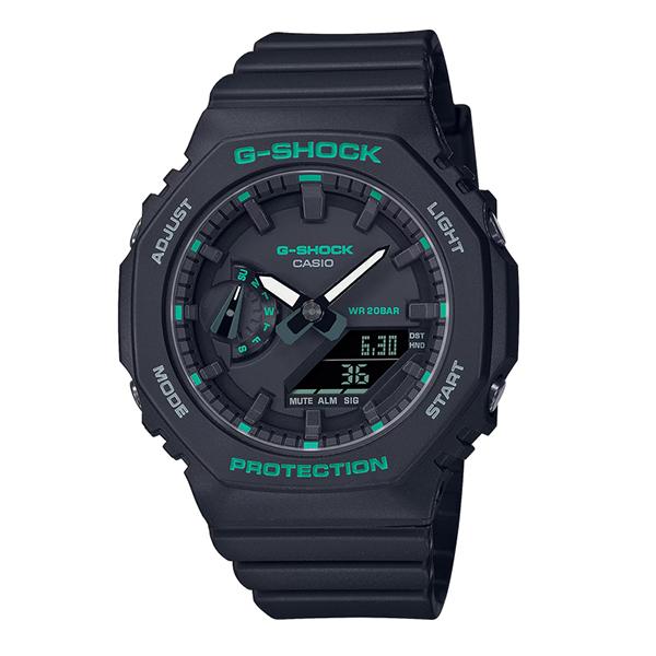 CASIO G-SHOCK GMA-S2100GA-1AJF グリーン　　腕時計 G-SHOCK カシオ GMA-S2100GA-1AJF グリーンをアクセントカラーに