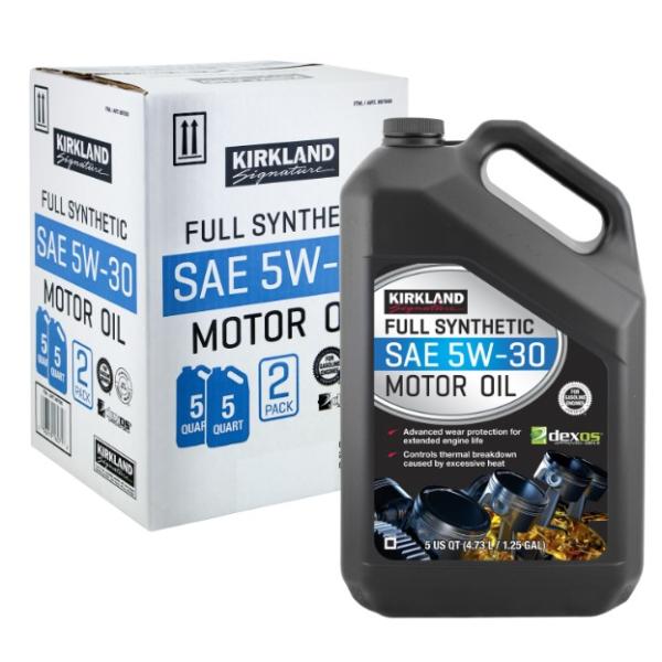 送料無料 カークランドシグネチャー エンジンオイル 5w30 4730 Ml X 2本 Sae 5w 30 高度な摩耗保護 フルシンセティック コストコ Cos トキメキ屋 通販 Yahoo ショッピング