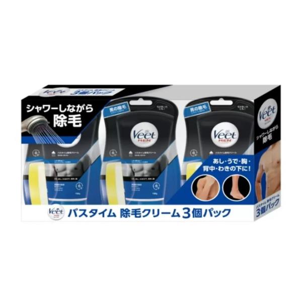 カミソリで剃ることなく除毛・脱毛ができる「ヴィート」から待望の男性用が登場！シャワーしながら簡単に！6分で除毛。除毛クリームが効果的に作用し除毛可能な状態に。保湿成分アロエベラ配合で除毛後もなめらか肌に仕上げます。塗布・洗い流しに便利な専用...