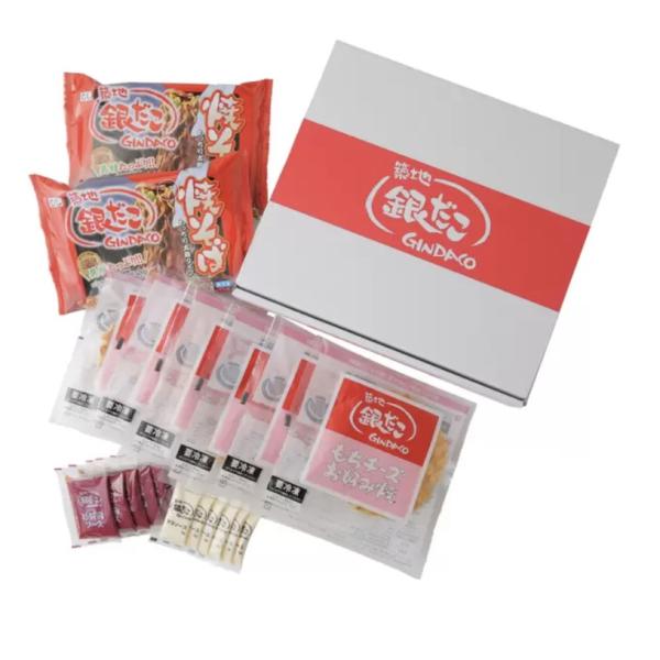 人気の「もちチーズお好み焼」とモチモチ生めんタイプの中太麺を使用したオリジナルの焼そばセット。築地銀だこの冷凍焼そばは、たっぷりの具材と独自製法のもちもち生麺タイプに、がっちりとソースが絡んだ濃厚な味わいです。特製のだしを使用した生地のうま...