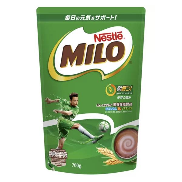 パッケージ実物デザインは画像と異なる場合がございます。ミロは、大麦の発芽期の成長力を取り込んだ、豊富な栄養とおいしさを兼ね備えた大地の恵みの麦芽飲料です。ミロの麦芽エキスはエネルギーの源であるブドウ糖が様々な長さにつながったものが主成分。し...