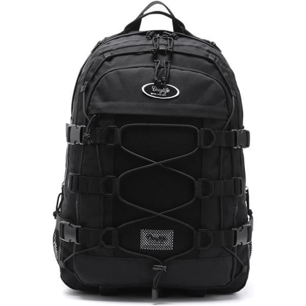 Daylife デーライフ デイライフ DOUBLE STRING BACKPACK ダブルストリング バックパック ブラック 学生バッグ 新学期