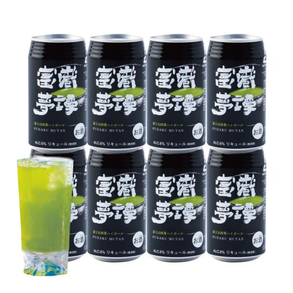 フジスパークB.B350ml缶 抹茶ハイボール富嶽夢譚8本セット : 時之栖