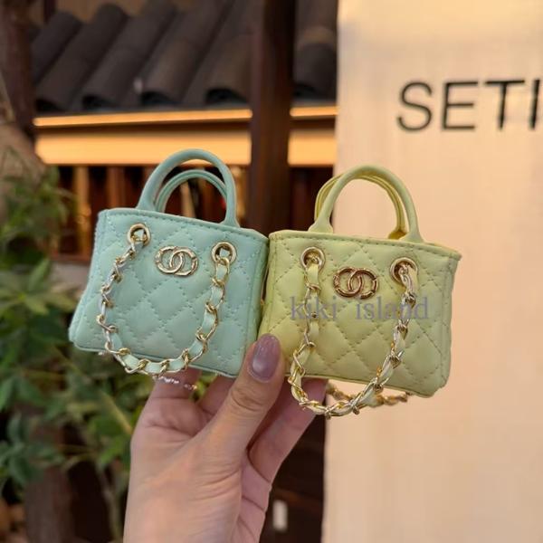 バッグ型バッグチャーム  ファーチャーム  レディース  キーホルダー  キーリング  軽量  合皮  PUレザー  可愛い  ミニバッグ  小物入れ  贈り物