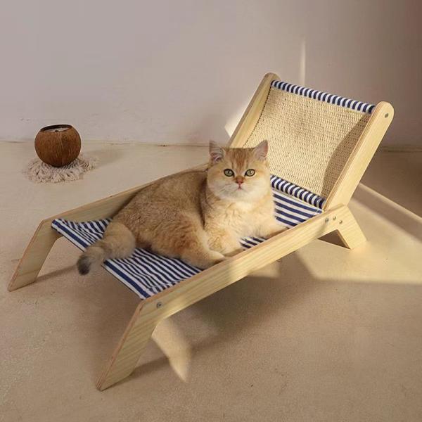 猫イス 猫用爪とぎ 2way 椅子 チェア 猫ベッド おもちゃ ペットベッド