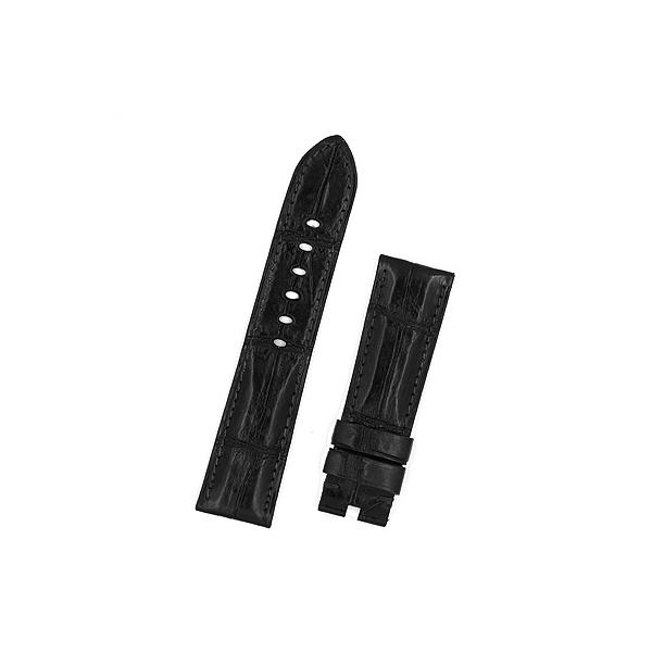 パネライ PANERAI 40mm尾錠用 社外ベルト 0 クロコ ラグ幅:22mm