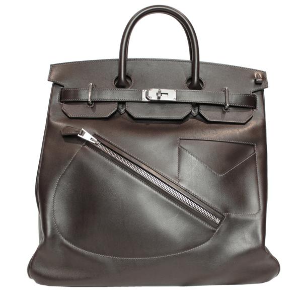 HERMES エルメス ハンドバッグ オータクロア40ロック エヴァーグレイン  