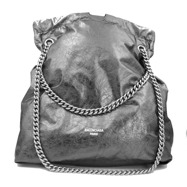 BALENCIAGA バレンシアガ バッグ クラッシュミディアムチェーントート