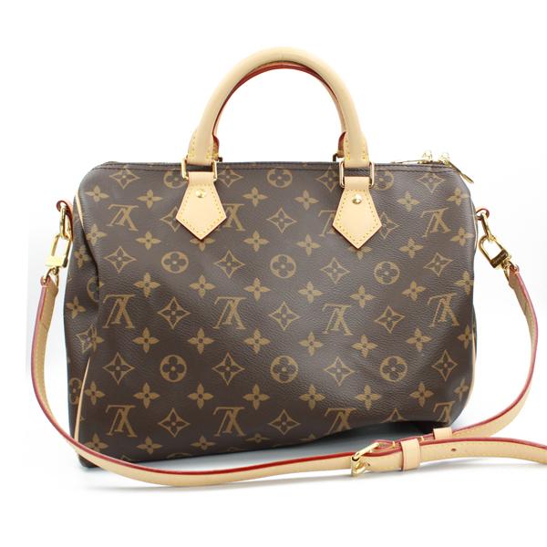 ルイ・ヴィトンのスピーディ 30 モノグラムキャンバス ハンドバッグ LOUIS VUITTON（ルイ・ヴィトン） ルイ ヴィトン ハンドバッグ