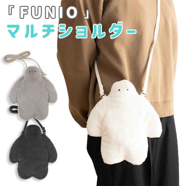 ショルダーバッグ スマホポシェット フニオ スマホポーチ レディース