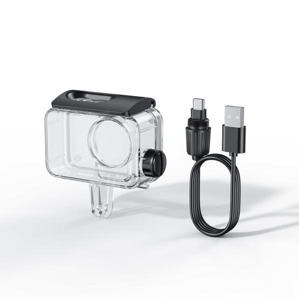 XTU 防水ケース 充電ケーブル付き 保護ハウジングフレームケース S7PRO用 スポーツカメラケースアクセサリー S7PRO アクションカ