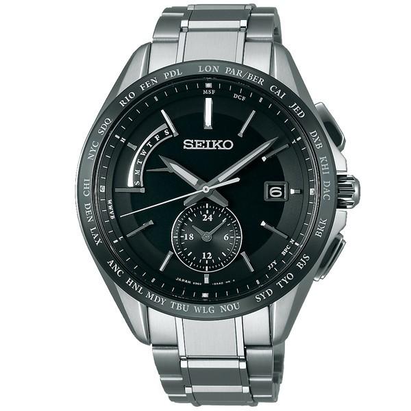 セイコー ブライツ 腕時計 メンズ 電波 ソーラー チタン ワールドタイム デュアルタイム Seiko Brightz Saga233 黒 時と刻 通販 Yahoo ショッピング