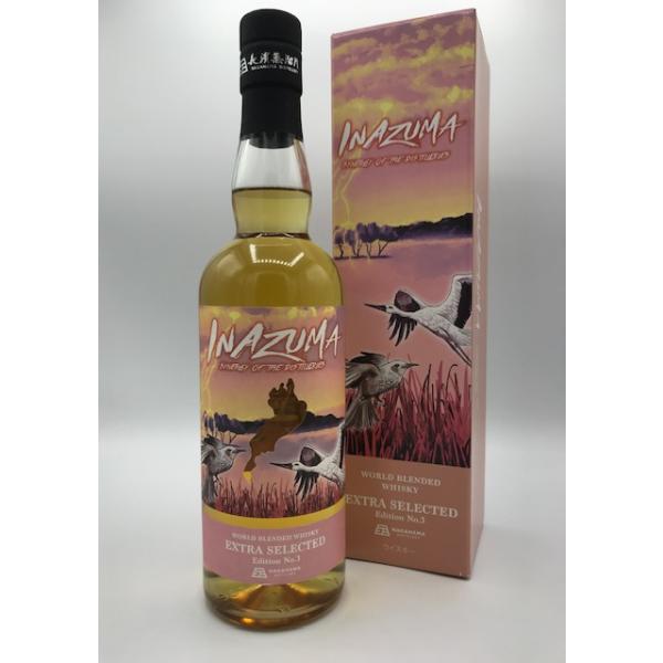 長濱蒸溜所 INAZUMA ワールドブレンデッドウイスキー エクストラ