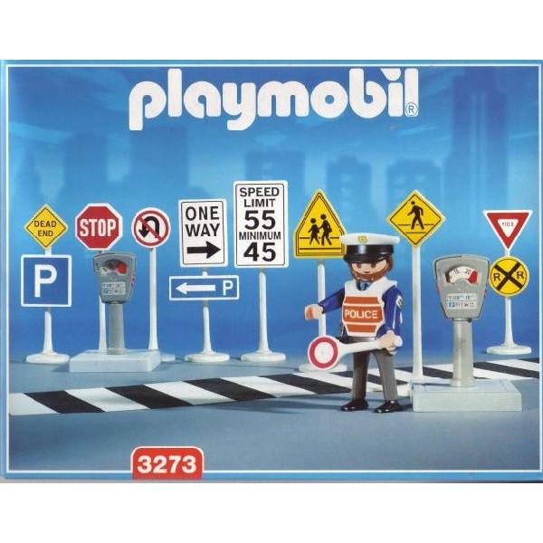 プレイモービル 警官と道路標識3273 おもちゃのトキワ屋 通販 Yahoo ショッピング