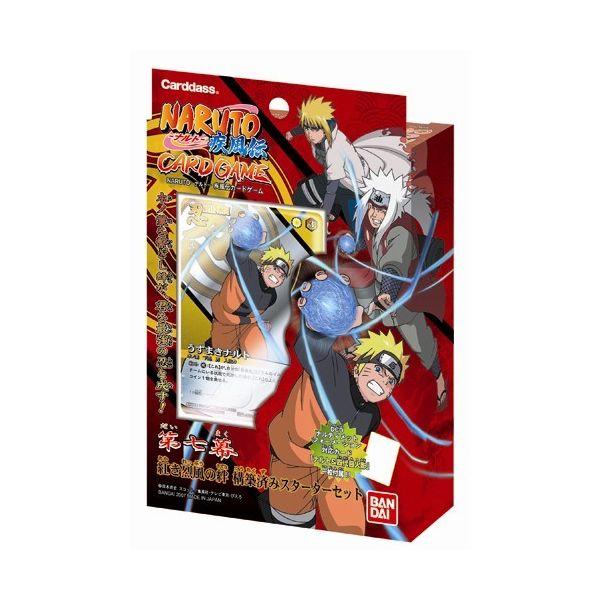 Naruto ナルト 疾風伝 カードゲーム第七幕 紅き烈風の絆 編 構築済みスターターセット 5364 おもちゃのトキワ屋 通販 Yahoo ショッピング