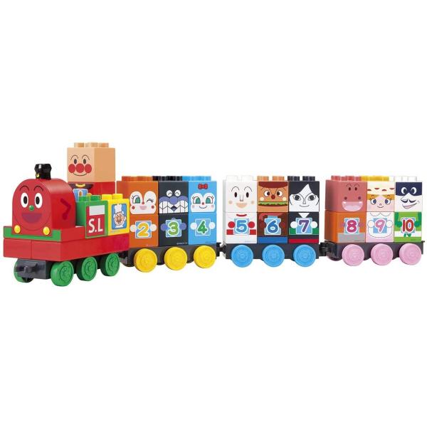 Man☆Labo☆初回ABセット BANDAI BlockLabo ブロックラボ アンパンマン SLマンと123!す