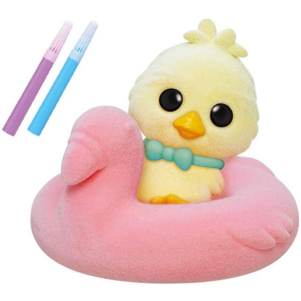 人気のひよことフラミンゴのうきわがついた、お水にプカプカ浮いて遊べる商品です。ひよことフラミンゴのうきわに自由におえかきをして自分だけのお気に入りのもふれんずを作ろう!!おえかきを落とすときには、うきわがお水にプカプカ浮くので、お水あそびを...