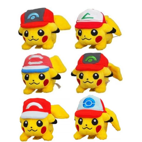 ポケットモンスター ポケモン ぬいぐるみ ちっちゃいかたのりサトシのピカチュウ 6種セット Buyee Buyee Jasa Perwakilan Pembelian Barang Online Di Jepang