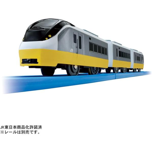 フレッシュひたちリバイバルカラーの特別塗装を施したＥ６５７系特急ひたちからリバイバルカラー黄色がプラレールに登場！ リバイバルカラーは計５編成あり、各編成でカラーが異なりますが本商品は「ひたち海浜公園と水仙」がテーマの黄色の装飾を再現してい...