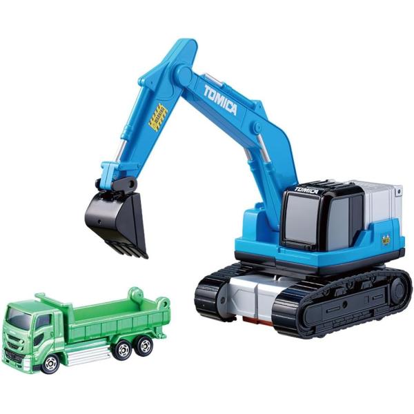 トミカワールド トミカ トミカビークルタウン 変形ショベルカー