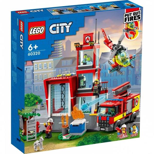 レゴ(LEGO) シティ 消防署 60320 : 5702017-161518 : おもちゃのトキワ