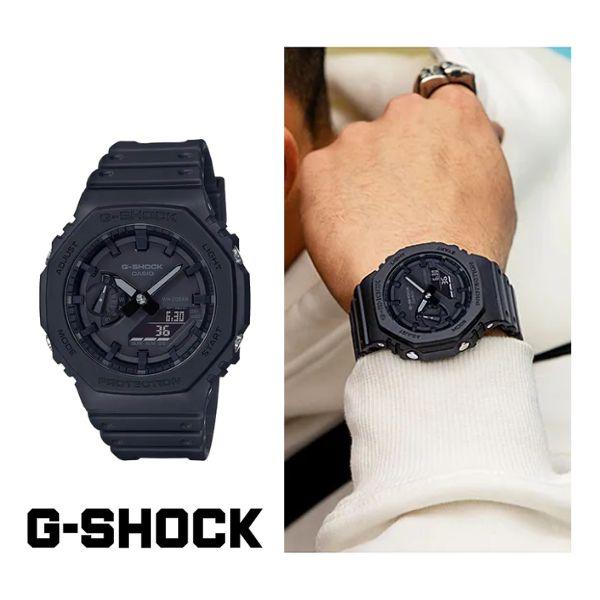 Casio G Shock Ga 2100 1a1 マットブラック カシオーク アナデジ デジアナ カーボンコアガード メンズ 腕時計 Ga 2100 1a1 時善 通販 Yahoo ショッピング