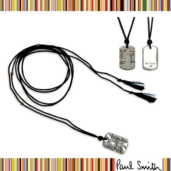 ポールスミス ネックレス アクセサリー プレート ペンダント 新作 2023春夏 ロゴ メンズ M1A-NECK-KSTAG ブランド ドッグタグ  Paul Smith