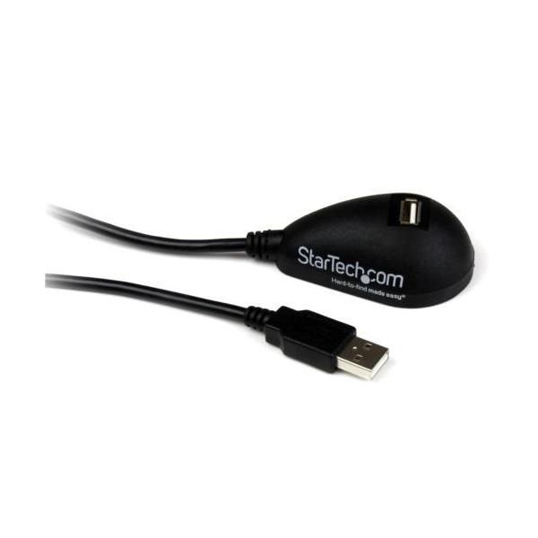 StarTech(X^[ebN) USBEXTAA5DSK ubN USB2.0 P[u 1.5m