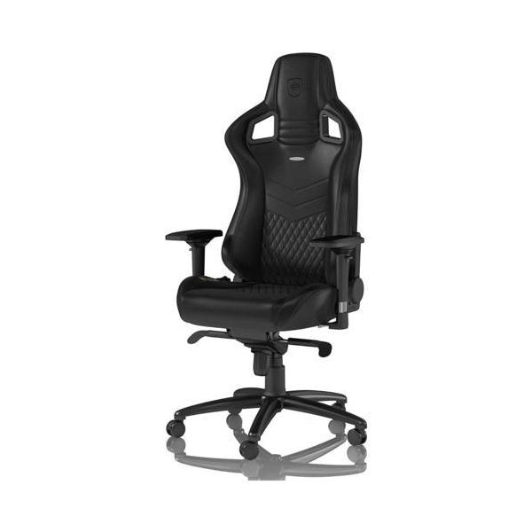 noblechairs(�m�[�u���`�F�A�[�Y) NBL-RL-BLA-002 �u���b�N EPIC - Real Leather �Q�[�~���O�`�F�A