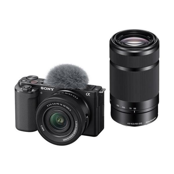 ソニー(SONY) VLOGCAM ZV-E10XB ブラック ダブルズームレンズキット
