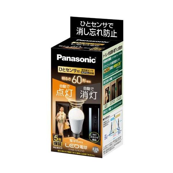 �p�i�\�j�b�N(Panasonic) LED�d�� �ЂƃZ���T�^�C�v �d���F E26���� 60W�`���� 810lm LDA8LGKUNS