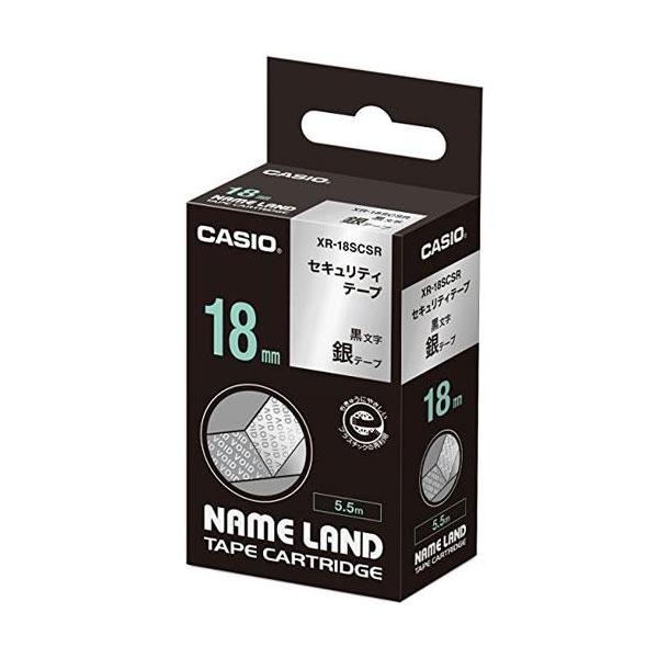 CASIO(�J�V�I) XR-18SCSR �Z�L�����e�B�e�[�v 5.5m ������/�� 18mm