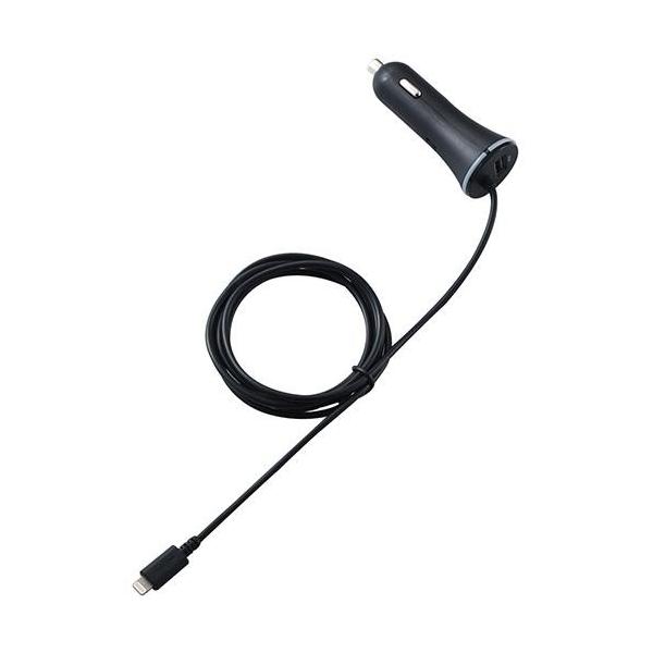 GR(ELECOM) MPA-CCL02BK ubN VK[`[W[ 4.8A DC[d Lightning