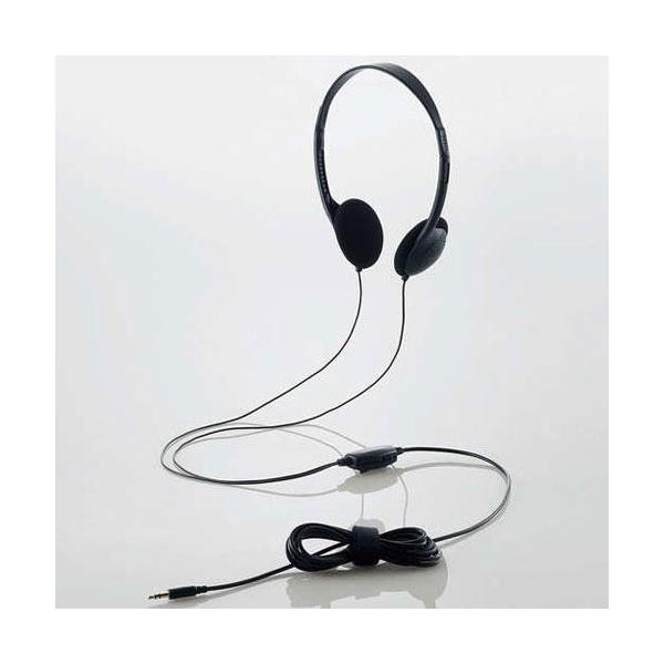 �G���R��(ELECOM) EHP-TV11O3BK �u���b�N TV�p�w�b�h�z�� �X�^���_�[�h �I�[�o�[�w�b�h�^�C�v