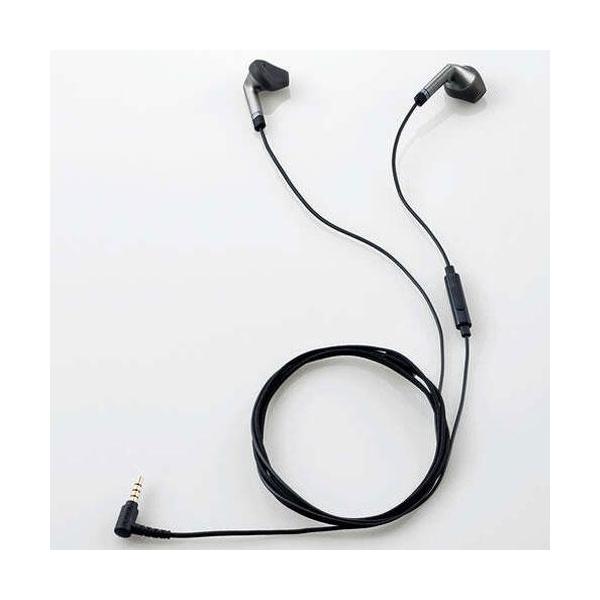 他サイト： エレコム(ELECOM) EHP-FS10IMBK ブラック 高耐久マイク付きセミオープンイヤホンの商品画像