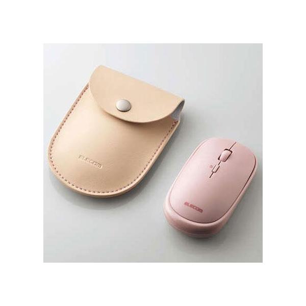 �G���R��(ELECOM) M-TM10BBPN �s���N Bluetooth4.2 ���o�C���}�E�X Slint �X�����g 4�{�^��