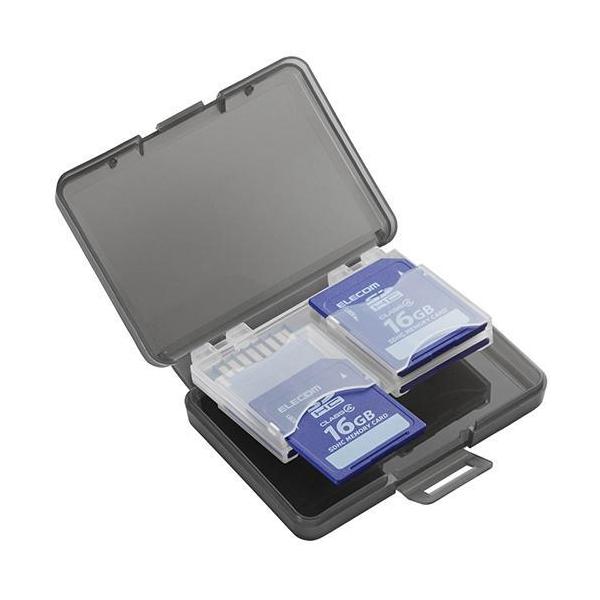 �G���R��(ELECOM) CMC-06NSD4 SD�J�[�h�P�[�X 4�����[