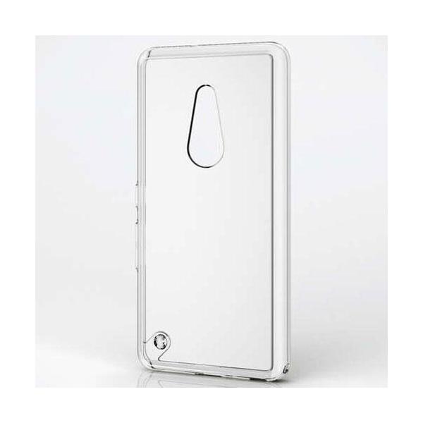 �G���R��(ELECOM) PM-F211HVCKCR �N���A arrows Be4 Plus�p �n�C�u���b�h�P�[�X �ɂ�