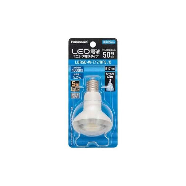 �p�i�\�j�b�N(Panasonic) LDR5DWE17RF5X LED�d�� �����F E17���� 50W�`���� 110lm
