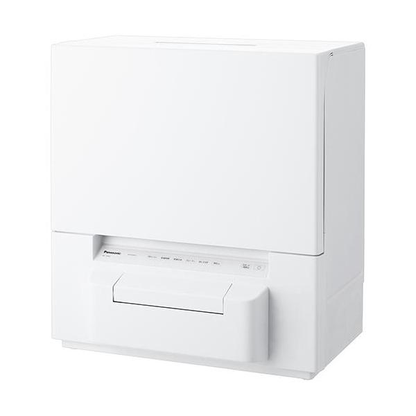 パナソニック(Panasonic) NP-TSP2-W ホワイト 食器洗い乾燥機 タンク式 工事不要 庫内容積約36L