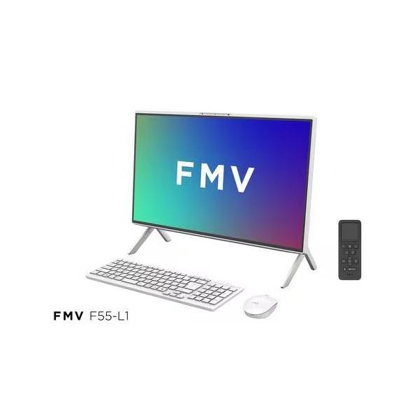 富士通(FUJITSU) FMV Desktop F FMVF55L1WA 23.8型 Win11Home Ryzen 5