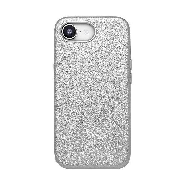 UNiCASE(ユニケース) UNI-CSIP25S-2MPSV silver iPhone 16e用 Mag Plain Case