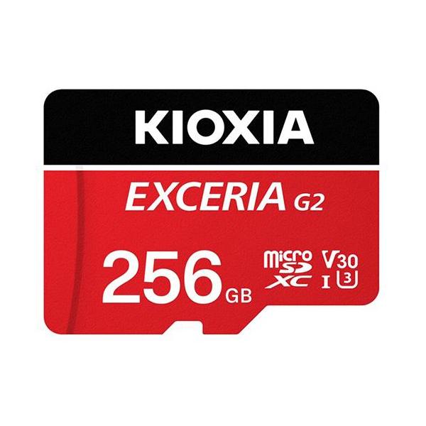 キオクシア(KIOXIA) KMU-B256GR レッド EXCERIA G2 microSDHC
