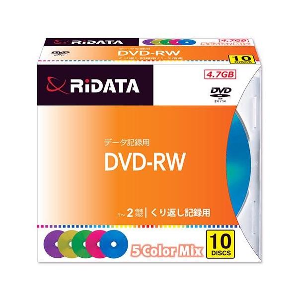 ���C�e�b�N DVD-RW4.7G. MIX10P A �f�[�^�p DVD-RW 4.7GB �J��Ԃ��L�^ 2�{�� 10��