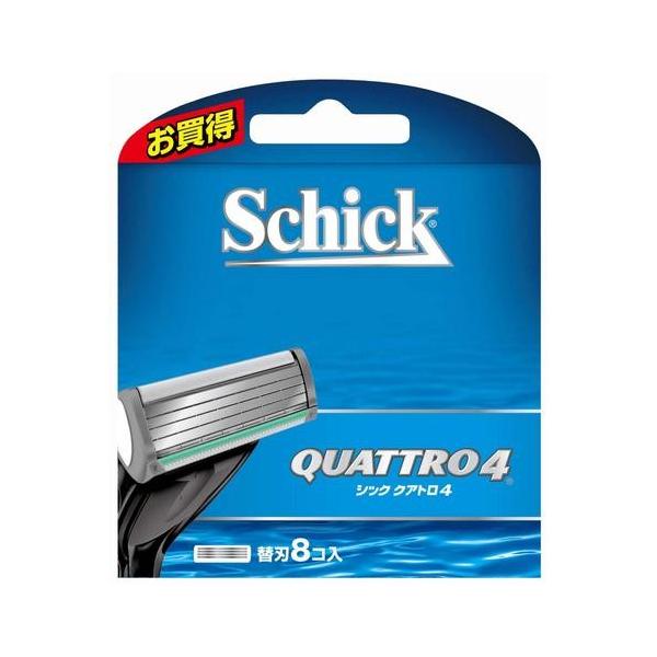 schick Schick(シック・ジャパン) クアトロ4 替刃(8コ入) : 特価 schick Schick(シック・ジャパン) クアトロ4 替刃(8コ入) : 特価
