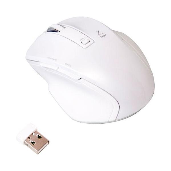 �i�J�o���V MUS-RKF119W �z���C�g USB ���^����5�{�^��BlueLED�}�E�X